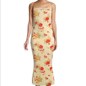 DB Floral Tie MIDI Dress